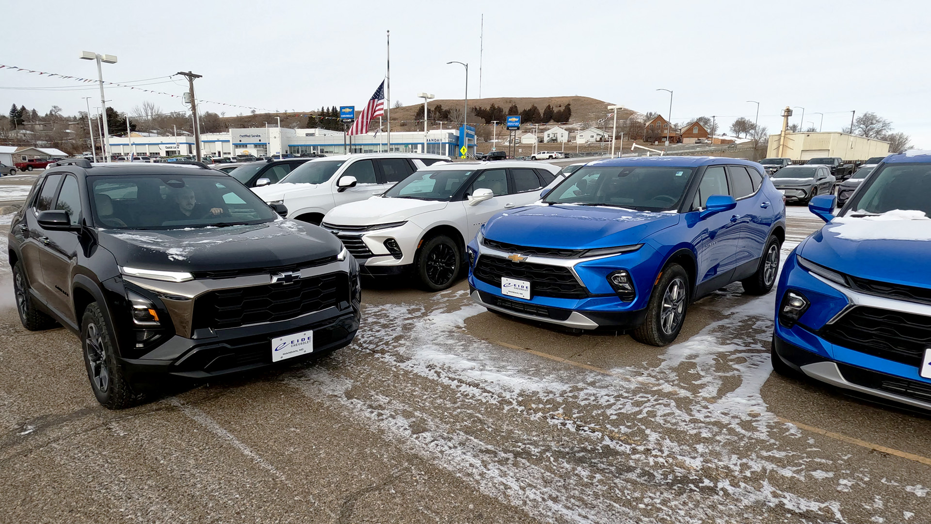 Which new Chevrolet vehicles are best for North Dakota winters?